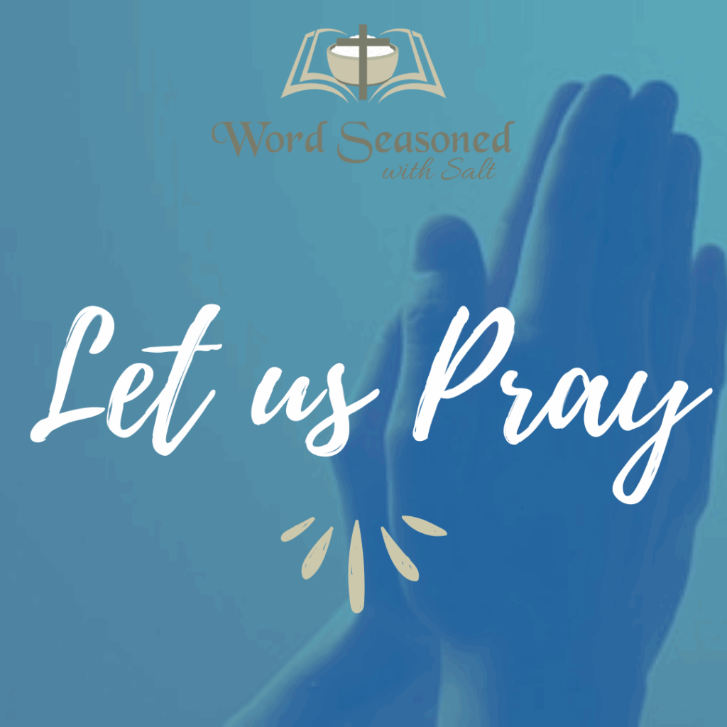 Let us pray